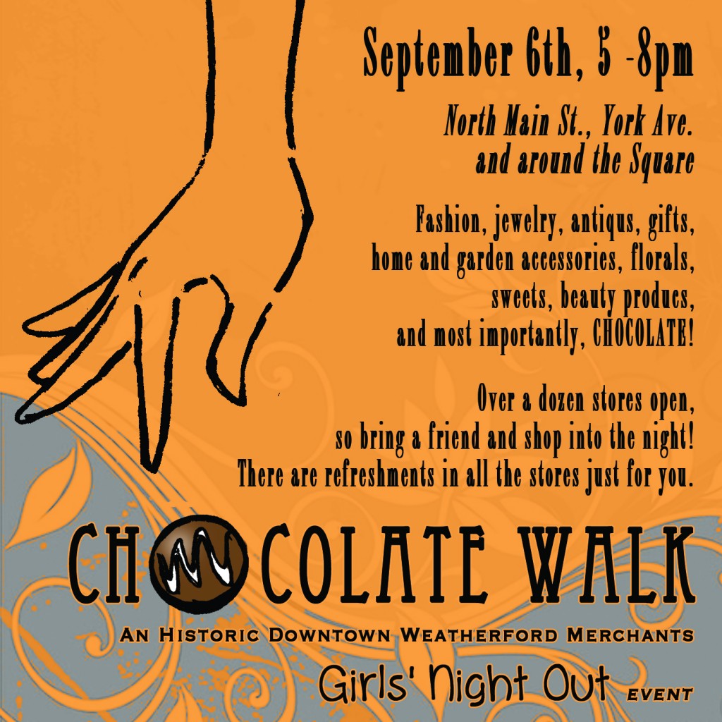 GNO chocolate walk ad print2